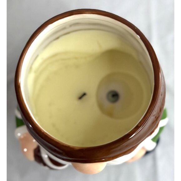 Football-Themed Gnome Ceramic Candle By Martha Stewart - Picture 2 of 5